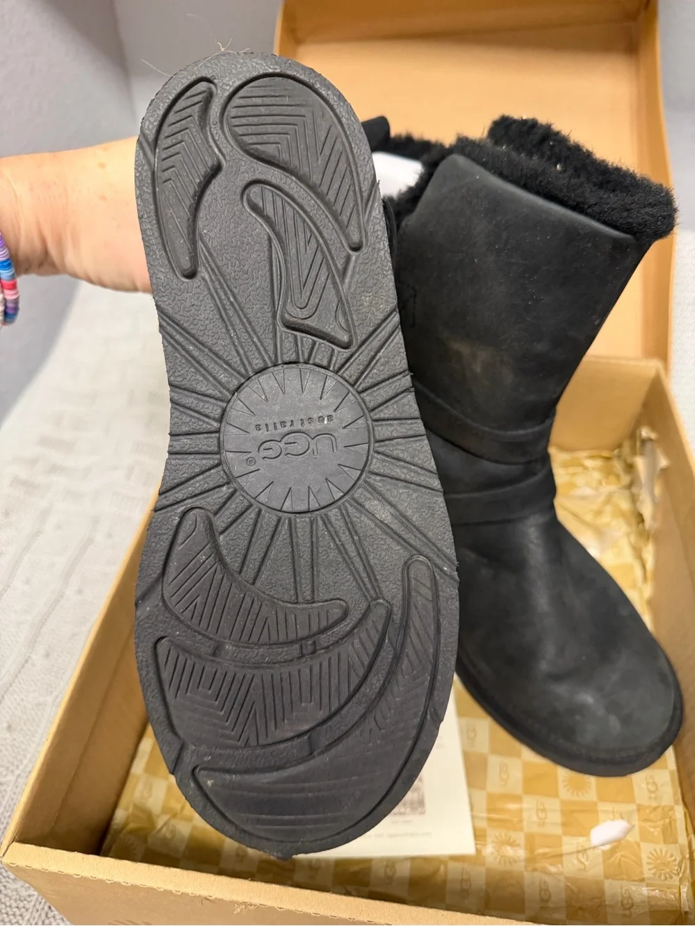UGG Black Boots - Women's